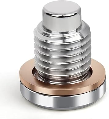 M12x1.5 Stainless Steel Magnetic Engine Oil Drain Plug Fits Honda CB CBR CFR Yamaha YZ400F Kawasaki KLR650 Polaris RZR Sportsman Motorcycle Dirt Bike ATV UTV