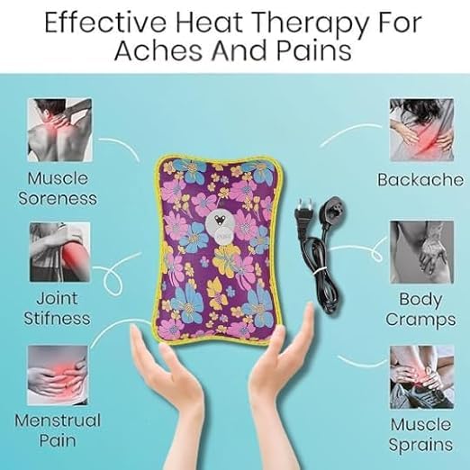 Image of ZEXSAZONE Soft Plush Teddy Bear Hot Water Bottle - Cute & Cozy Stuffed Toy Style Cover for Kids & Adults | Relieves Pain, Cramps & Provides Warmth | Perfect Winter Gift, Birthday & Valentine Present