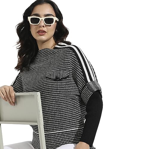 Image of PINACOLADA Women's Solid Ribbed Cropped CardiganFor Casual Wear | V Neck | Long Sleeve | Wool Sweater Crafted with Comfort Fit for Everyday Wear