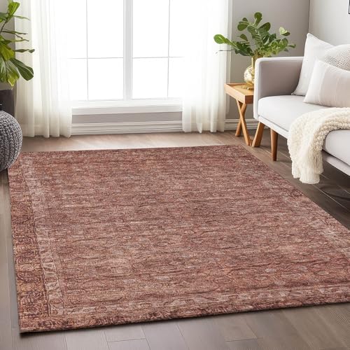 Tapete Addison Rugs Chantille ACN1762 Terracotta 3' x 5' Indoor/Outdoor miniatura 1