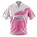 Logo Infusion Dye-Sublimated Bowling Jersey (Sash Collar) - I AM Bowling Fun Design 2037-HM - Hammer - Breast Cancer (X-Large) Multicolored