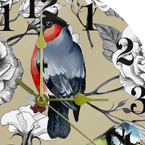 Horloge murale sans bruit pour éliminer les distractions