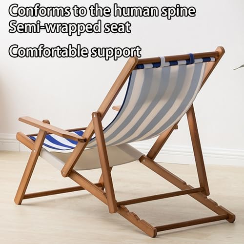 Chaise de plage pliante pour en finir avec le mal de dos au camping