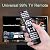 Universal TV Remote for Samsung, Sony, Sharp, Vizio, Philips, Toshiba, Sanyo, TCL, Hisense, Insignia, Panasonic and More Brand Smart TVs