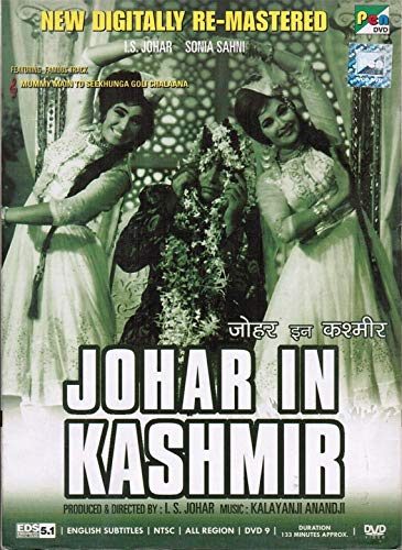 Johar In Kashmir- New Digitally Re-Mastered Brand New Single Disc Dvd Hindi Language With English Subtitles Released By