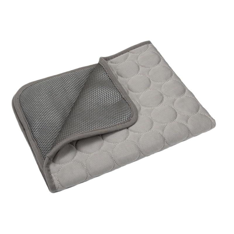 SWZEC Pelsbarn Cooling Mat Cooling Dog Mat (Grey,XXL-150X100)