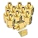 Eightwood 10pcs SMA Male Plug Solder Mount Connector Straight 50 Ohm for .086