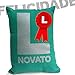 Inedit Festa Novato Conductor Novel Cojín Broma carnet de Conducir Aprobado carnet L Novel Guirnalda Felicidades