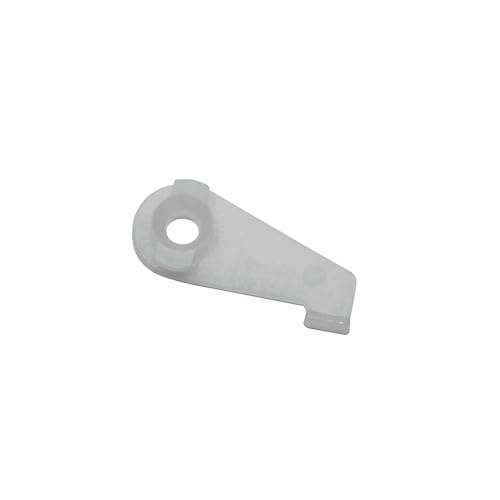 GARDINIA Deckenträger für Aluminium-Vorhangschiene Lucy, Inkl. Befestigungsmaterial, Kunststoff, Weiß, 2 Stück