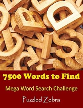 Paperback 7 500 Words to Find Mega Word Search Challenge Book