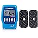 Compex Fit 1.0 Electroestimulador, Unisex, Azul + Pack de electrodos Easysnap Performance 5 x 10 cm - 2 Unidades
