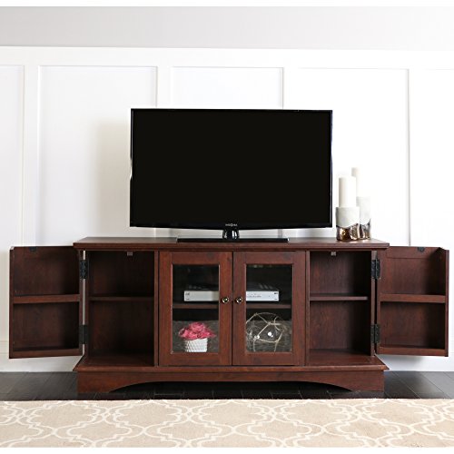 Walkeredisontraditionalwooduniversaltvstandwithstoragecabinetsfortvsupto65livingroomentertainmentcenter44inchtraditionalbrown  Urban Country Home Decor Walker edison traditional wood universal tv stand with storage cabinets for tvs up to 65 living room entertainment center 44 inch traditional brown  urban country home decor