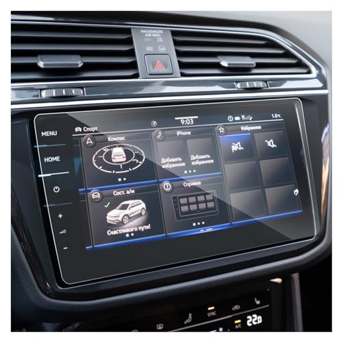 Écran tactile rayé ? Film protection navigation VW Tiguan 2021-2022