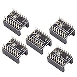 3D Printer Motherboard Accessories, FYSETC Silent Stepper Motor Driver Parts Protects Away Grain Filter Jutter Elimination for 3D Printer A4988 LV8729 DRV8825 TMC2100 TMC2208 TMC2130 Driver - 5 Pcs