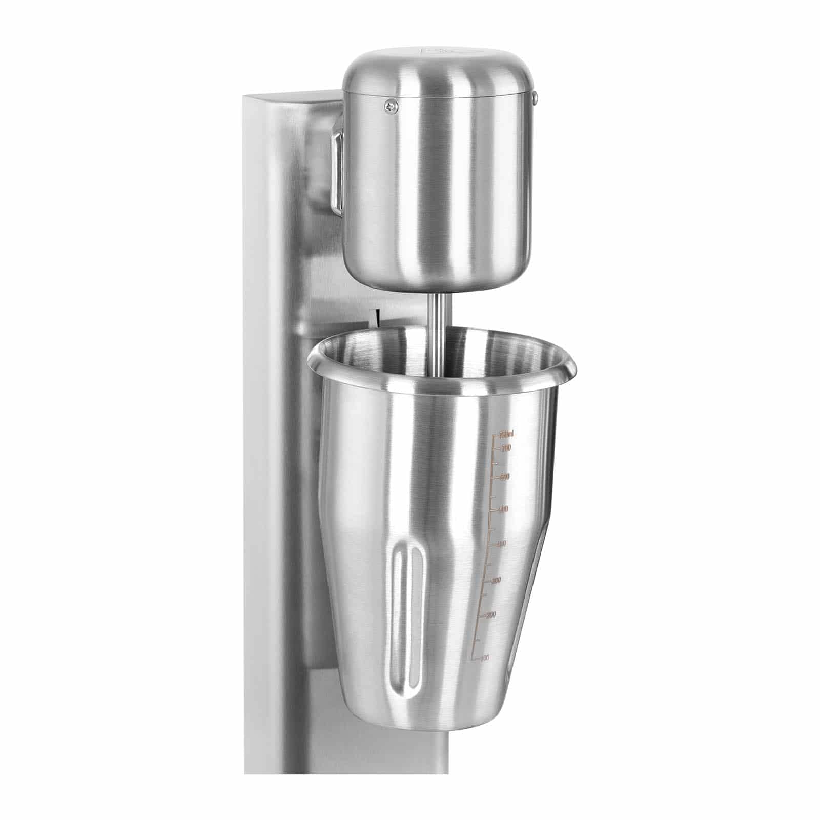 Royal Catering Frullatore per Frappè Mixer per Frullati RCPMS-80S (80 W, 1 L, Acciaio Inox 15.000 giri/min)