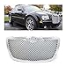 ERBV Auto Kühlergrill für Chrysler 300C 2004-2008, Mesh Kühlergrill Frontstoßstange Kühlergrill Einlassgrill Mittlerer Kühlergrill Zubehör
