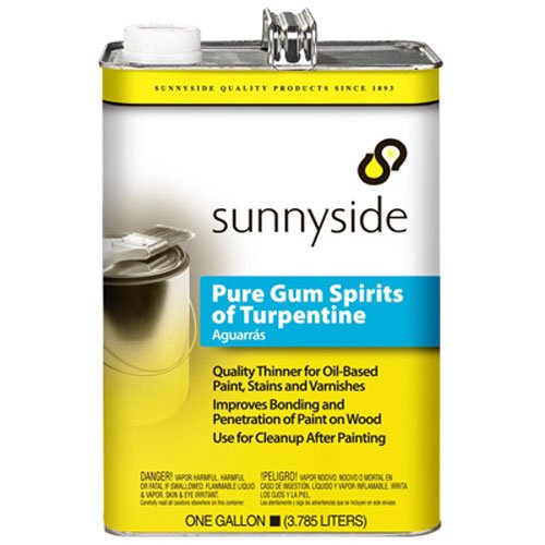 SUNNYSIDE CORPORATION 870G1 1-Gallon Pure Gum Spirits Turpentine