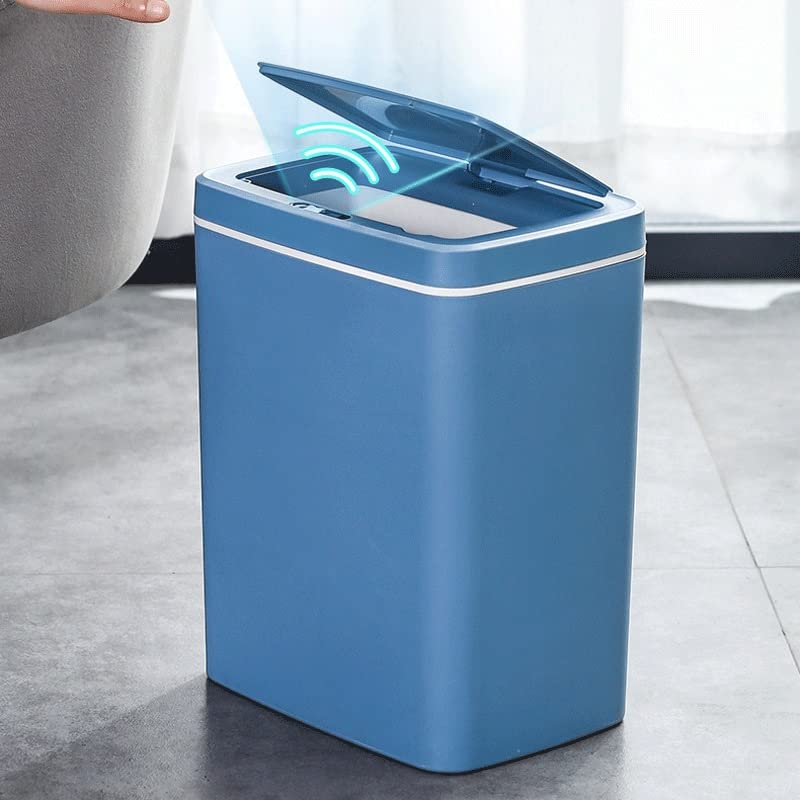 Rechargeable Smart Sensor Garbage Bin Autoinduction Can Kitchen Supplies Home Automatic Opening image 4