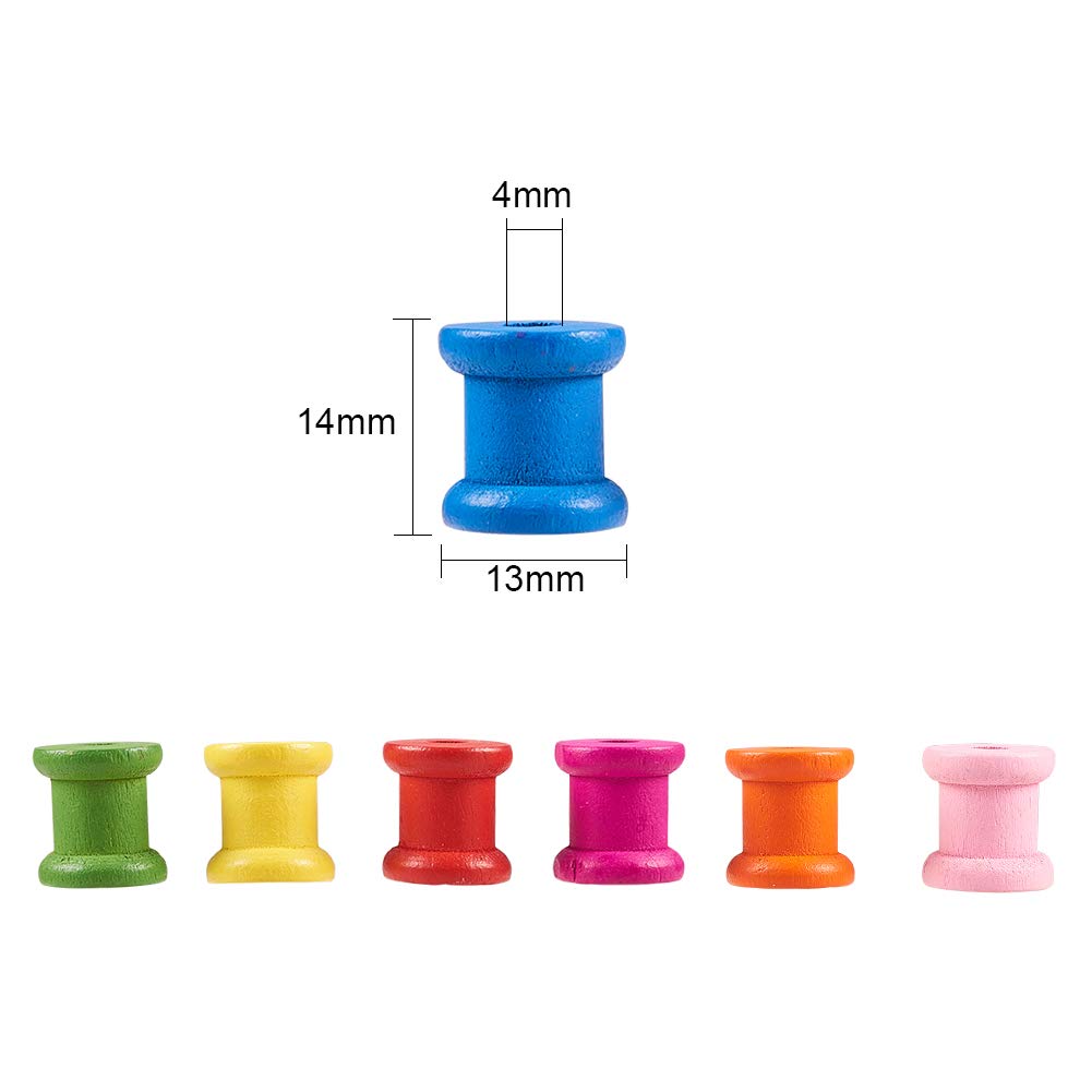 10 Bobine Vuote In Legno Per Filo - Organizzatore Per Cucito E Craft Fai Da Te - Foto 12