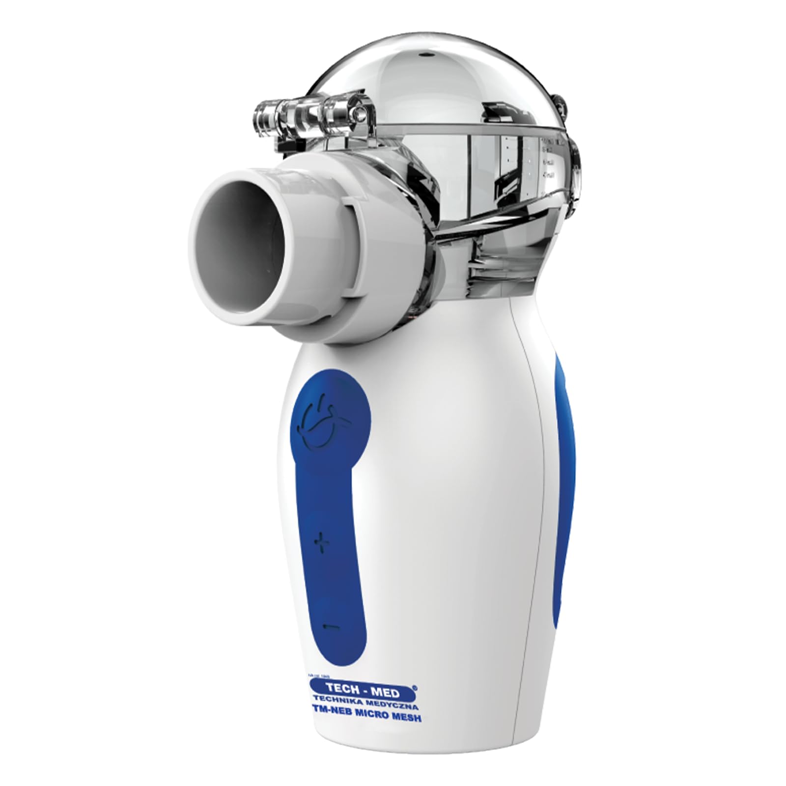TECH-MED - Membran Inhalationsgerät TM-NEB MICRO MESH, Inhalator Erwachsene Kinder, Ideal für die ganze Familie,