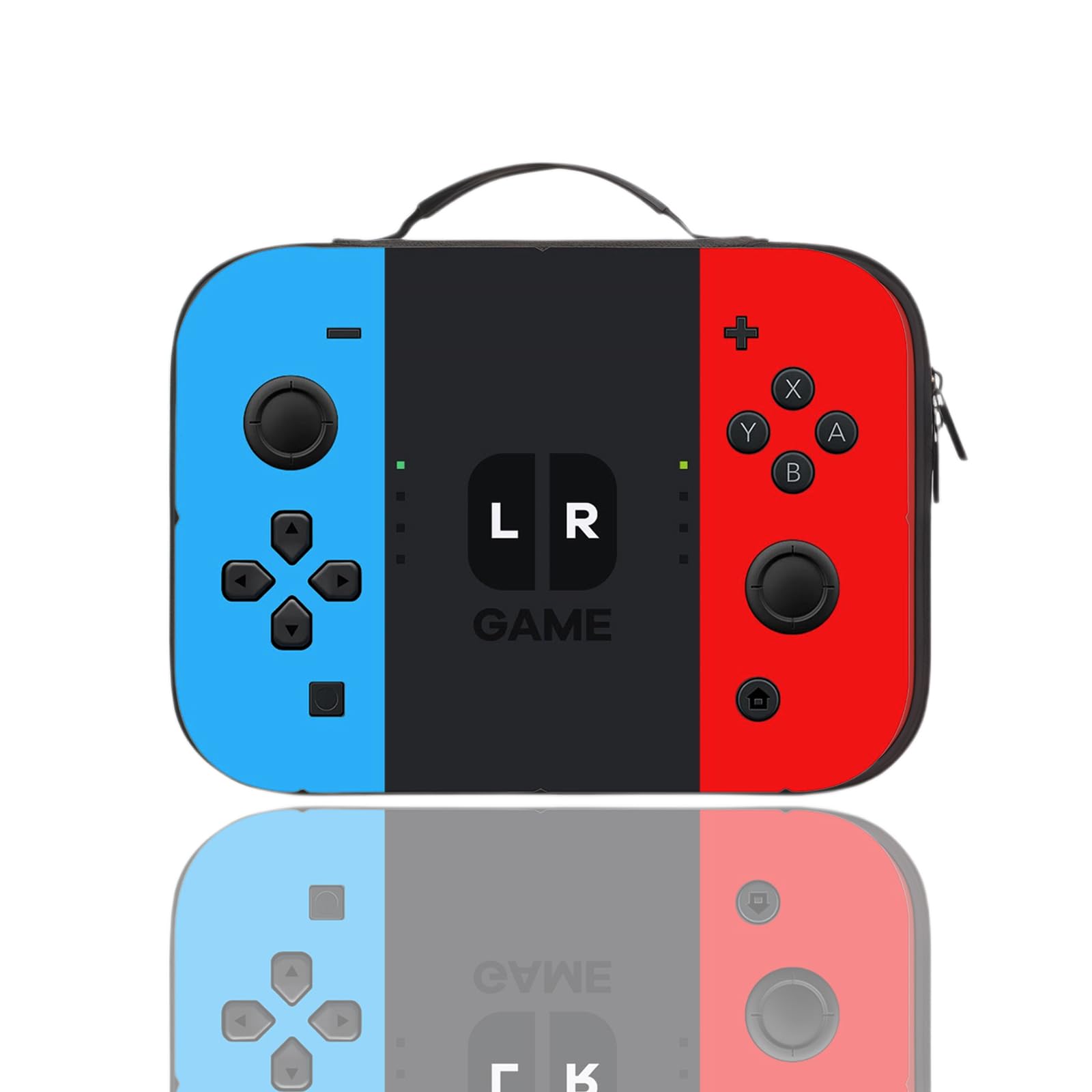 Nodrex Kids Lunch Box, Boys Lunch Bag with Game Console Pattern, Large Capacity Thermos Lunch Box for Kids, Waterproof Packed Lunch Box for School & Picnics