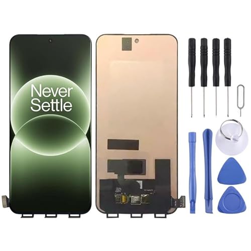 �g�ѓd�b�p�������i for OnePlus Ace 6T PLR110 �I���W�i�� LCD �X�N���[���f�W�^�C�U�[�t���A�Z���u���A�����g�w��t�� (�u���b�N)
