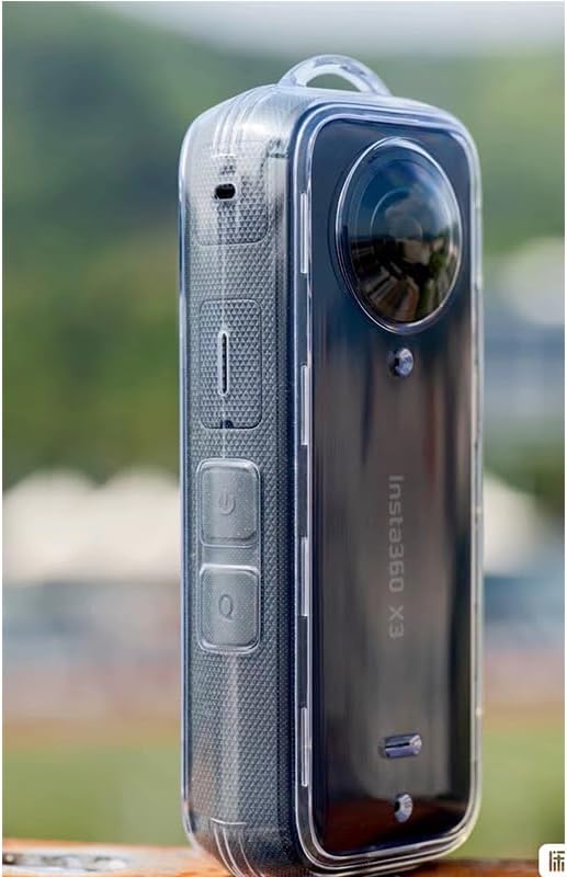 Coyktonty Transparent Protective Case for Insta360 X3,Impact Resistant, high Transparency, Anti-Scratch, Waterproof, dustproof Soft PC Material