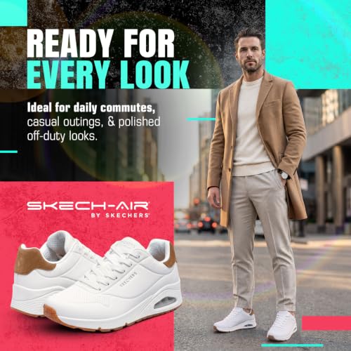 Image of Skechers Men's Uno Suited On Air Sneaker