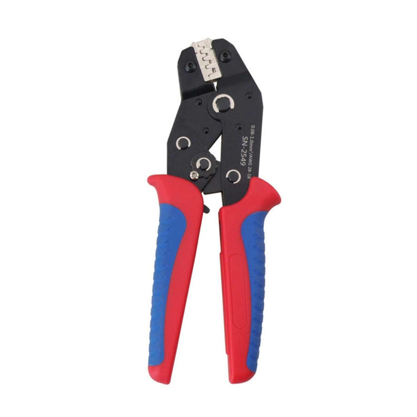 Msioytog Red And Blue Duty Crimping Pliers For Professional Use In Electrical Installations Repairs Home And Industrial Use 0.08 To 1Mm² Wire Crimper