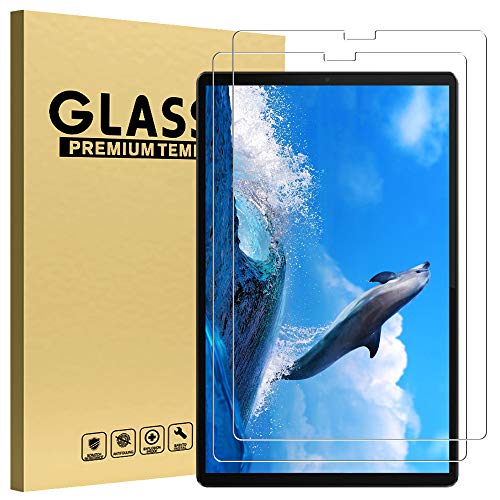 GOZOPO HD Protector de pantalla transparente para Lenovo Tab M10 Plus, [antiarañazos] de dureza 9H para Lenovo M10 FHD Plus TB-X606F (26,2 cm)