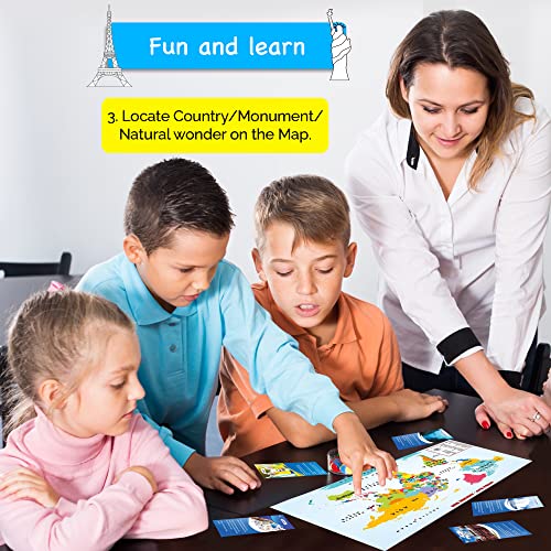 Image of Kaizen MicroLessons Kid Smart Card Game. (Know Your World Smart Cards)