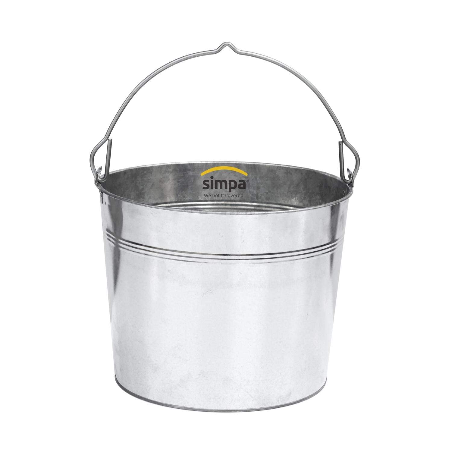 Buy 20L 20 Litre Heavy Duty Galvanised Metal Bucket Pail with Handle