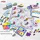HABA Einhorn Glitzerglück Spielesammlung – 9 in 1 Spiele Set: Würfel-, Brett- & Kartenspiele für Kinder ab 3 Jahren – Einfach erklärt, für 2-4 Spieler – 2010879001