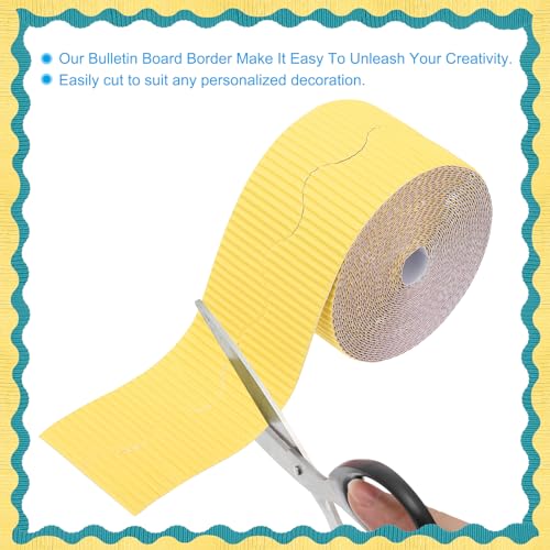 PATIKIL 3.9inch x 164ft Bulletin Board Border - Image 3