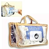 EDWEKIN® Windeltasche für unterwegs; Kleine Wickeltasche mit viel Stauraum; Übersicht und Klarheit für Mamis im Alltag; Feuchttücher Fach mit Deckel - wasserdicht &2in1&lässig