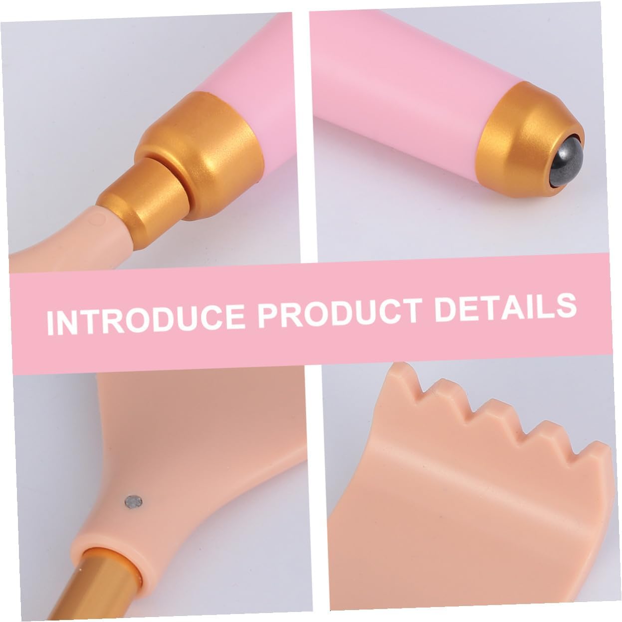 Extendable Portable Back Scratcher for Itching Relief with Lightweight Aluminum Tube Compact Travel Body Massager for Seniors and Adults Multi-use Handheld Scratch Tool in Soft