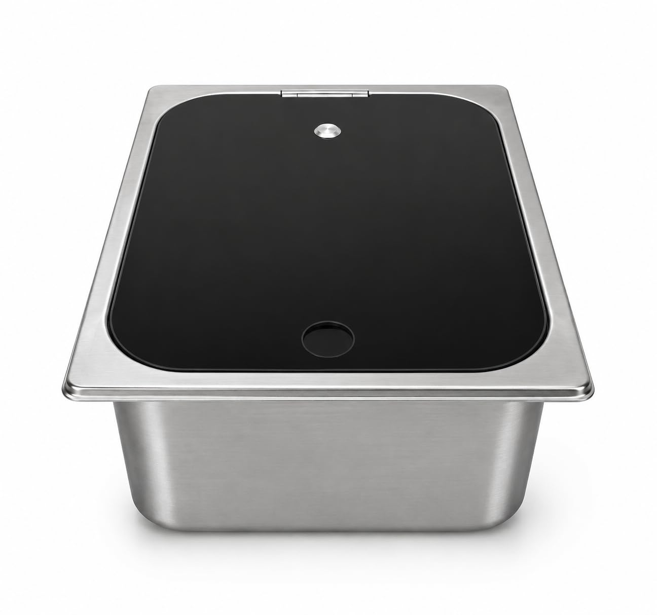 Fregadero con tapa camper 32x26 cm incluye grifo agua fria 12v y desague acodado camping autocaravana (GRIFO AGUA FRIA PARA BOMBA SUMERGIBLE)