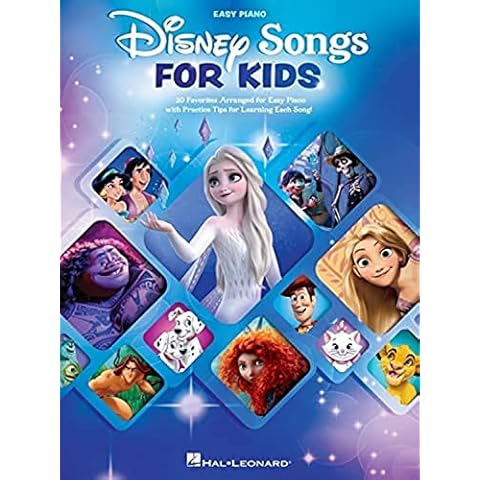 Disney Songs for Kids - Easy Piano Songbook Cover