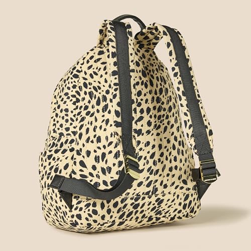 Image of Amazon Essentials Unisex Kids' Backpack for Boys and Girls, Beige Leopard, One Size