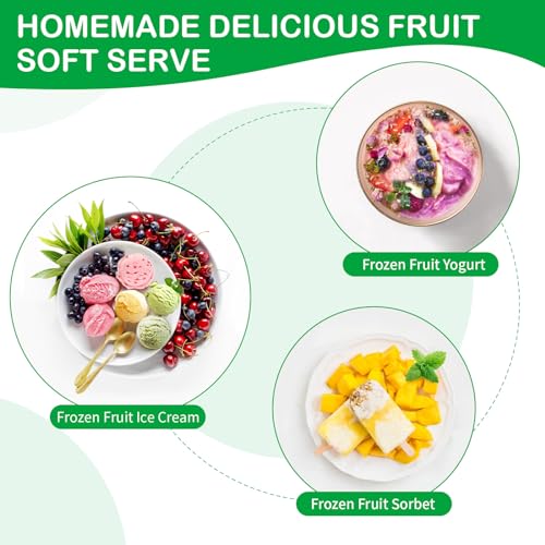 Otomitra FROZEN FRUIT SOFT SERVE MAKER For Kitchenaid Stand Mixer, Dairy-Free Fruit Desserts Maker, Frozen Yogurt Maker thumb #5