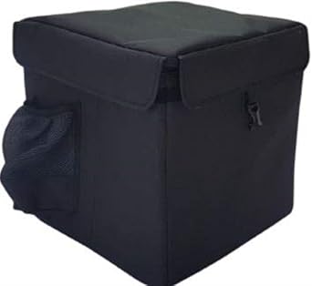 AVENTERA Polyester Bike Delivery Insulated Back Pack Style Bags (Black) size 15x15x15 inches.