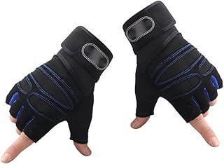 Toddmomy 1 Par De Luvas Masculinas De Motocicleta Luvas De Ioga Luvas Sem Dedos Luvas De Powerlifting Luvas De Meio Dedo Luvas Respiráveis Para O Verão Luvas De Meio Dedo Luvas De