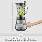 Breville the Fresh & Furious™ Blender, BBL620BTR, Black Truffle