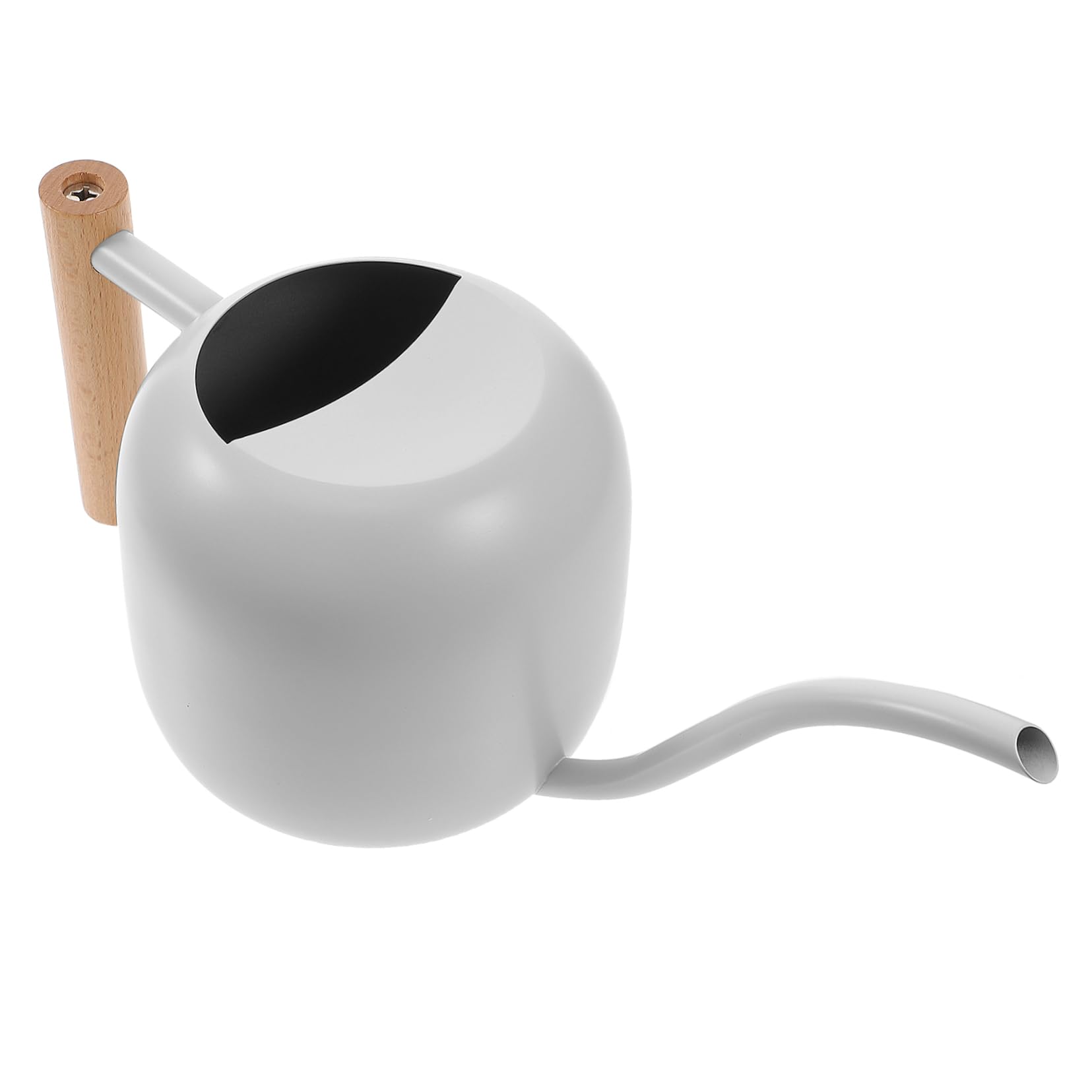 Solidna Stal Nierdzewna Wylewka Doniczka Z Uchwytem Ergonomicznym 1200 Ml Do Biura Ogrodu Domu Roślin Domowych Pielęgnacji