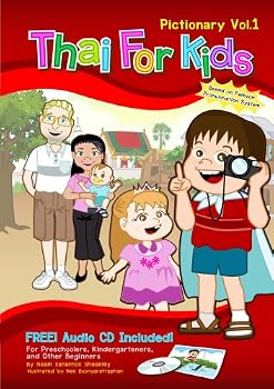 Hardcover Thai For Kids Pictionary (Volume 1) Book