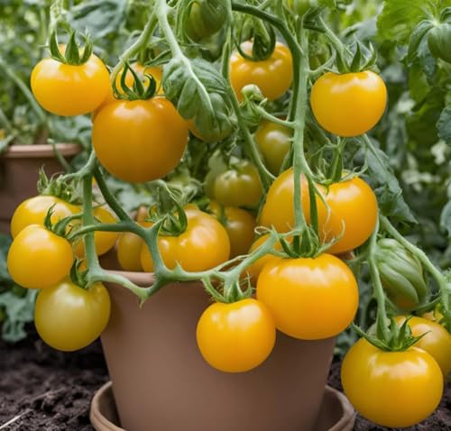 100PCS Tomato Cherry Sungold Seeds Finest Seeds