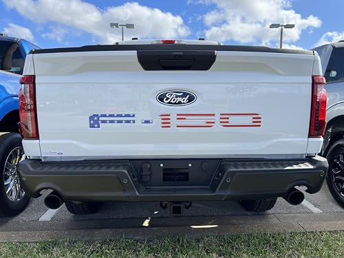 Image of F-150 Tailgate Emblem Letter Inserts - Compatible with 2021-2026 F-150
