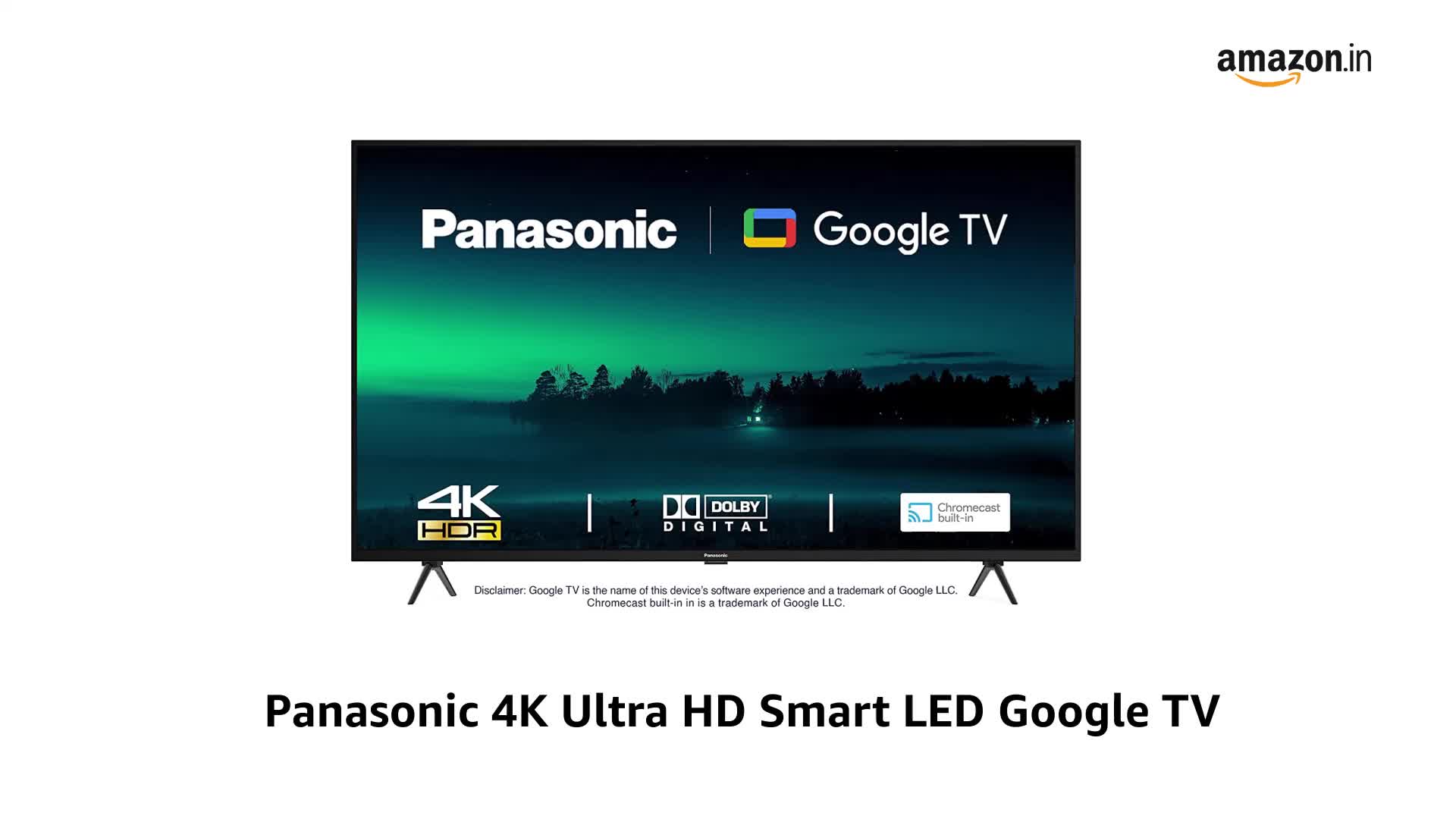 Panasonic 139 cm (55 inches) 4K Ultra HD Smart LED Google TV TH Panasonic 139 cm (55 inches) 4K Ultra HD Smart LED Google TV TH