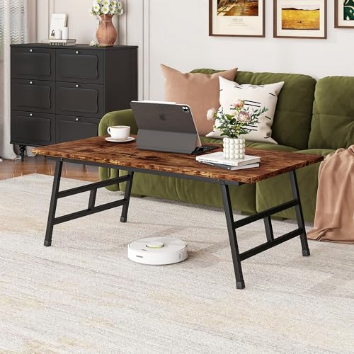 Maliacife Folding Coffee Table,Modern Rectangular...