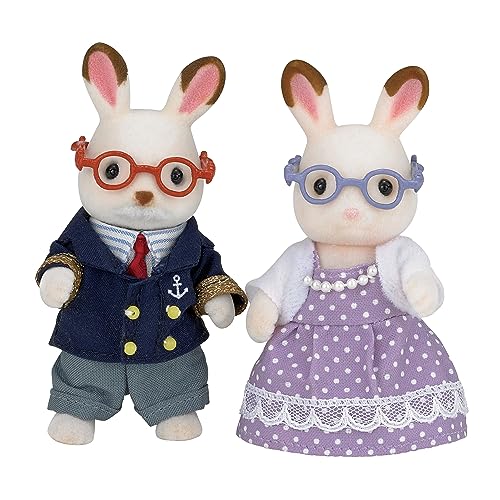 Sylvanian Families Avós Coelhos Chocolate